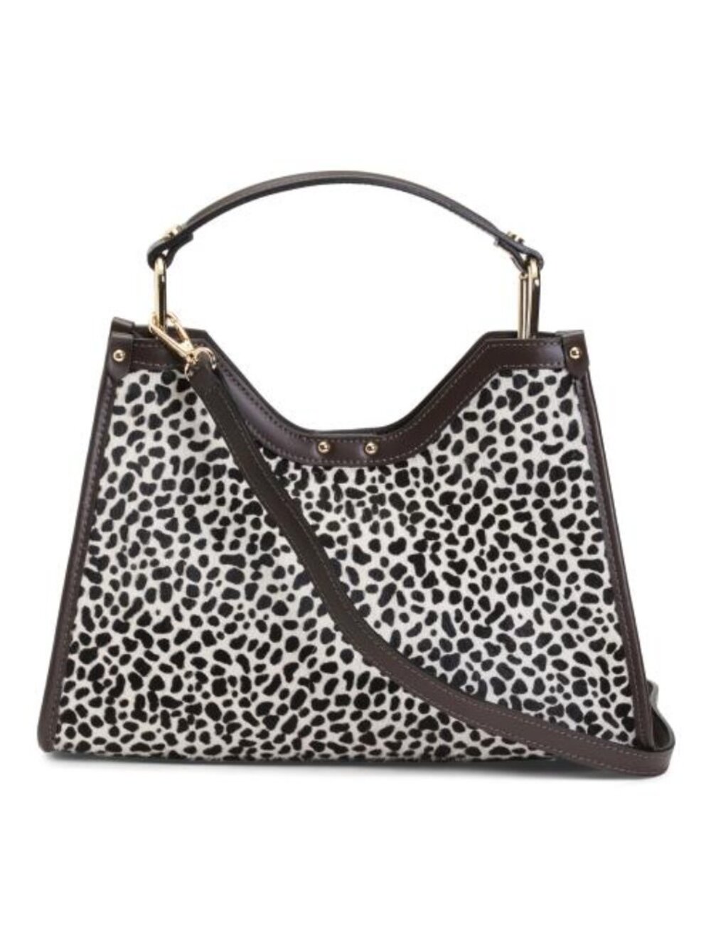 CHEVAL Made In Italy Leather Structured Satchel